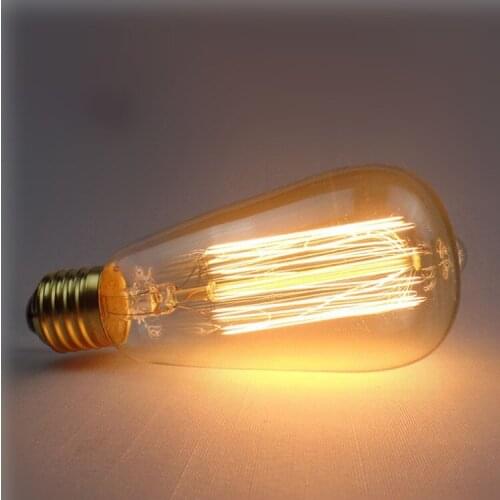 Edison Bulb E27 Retro Lamp LED filament Lamp Edison Bulb Illuminant warm white