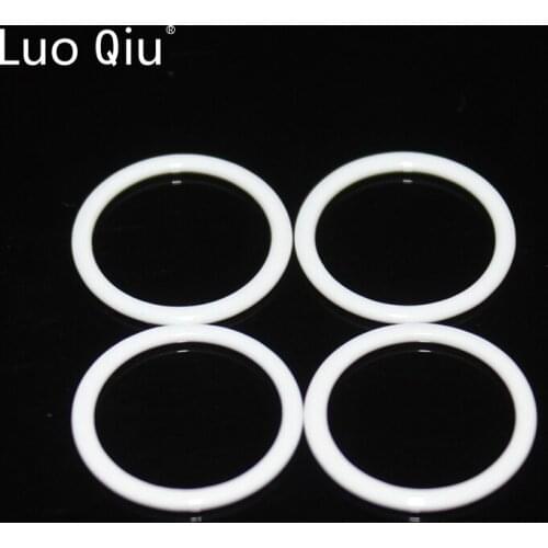 Luo Qiu 500pcs/pack 15mm Bra buckle Ring white Underwear clothing accessories Woman Webbing connected buckle