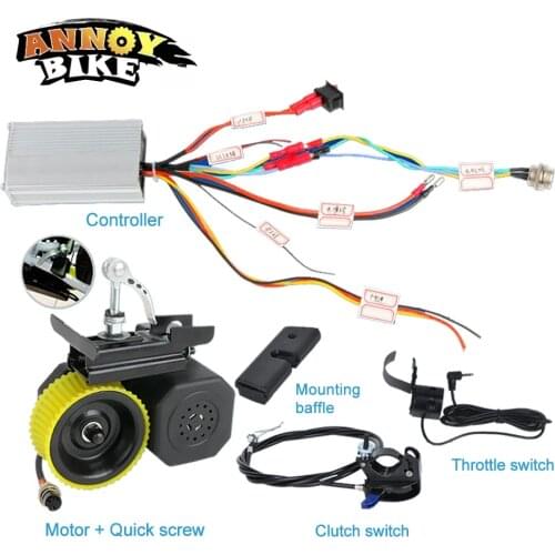 Bicycle Modification Electric Kit 36V48V Booster Controller Motor General Bicicleta Electrica Electric Bicycle Ebike Boost Motor