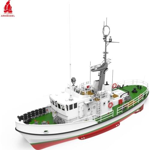 Arkmodel KIT 1/48 Polish Halny Rescue Boat SAR Vessel With Delicate Details Stable Sailing Unassembled Kits RC Scale Model Ship