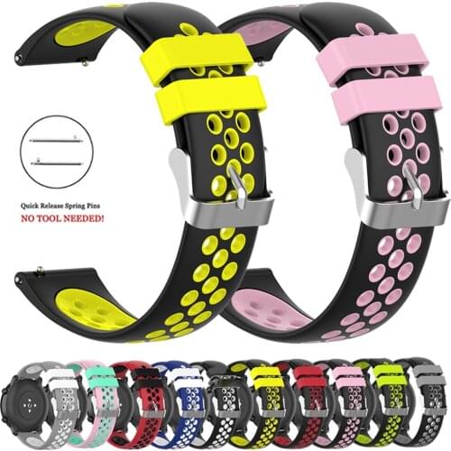 Silicone Strap for HUAWEI WATCH GT2e/GT 46mm 42mm Watchband Bracelet band for HONOR Magic2 HUAWEI GT2 Pro Watch Accessories