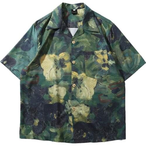 Women Shirts 2021 Chic Ladies Streetwear Loose Shirt Female Outfit Girls Tops Short Sleeve Hiphop Oversize Vintage