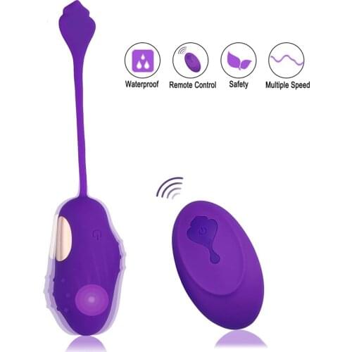 12 Speeds G-spot Vibrator Vibrating Egg Ben Wa Ball Kegel Exercise Vaginal Ball Remote Control Bullet Vibrator Sex Toy For Women