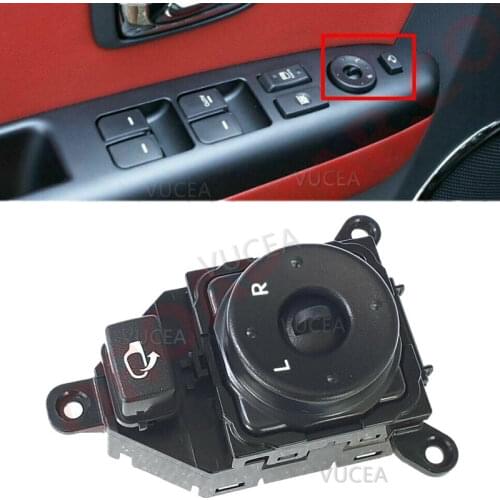 Side Mirror Folding Control Switch 1P For 2008 2009 2010 2011 2012 2013 Kia Soul 935852K500WK 935852 K500WK 93585-2K500WK