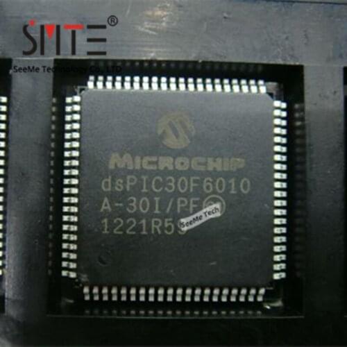 DSPIC30F6010A-30I/PT IC MCU 16BIT 144KB FLASH 80TQFP New and original