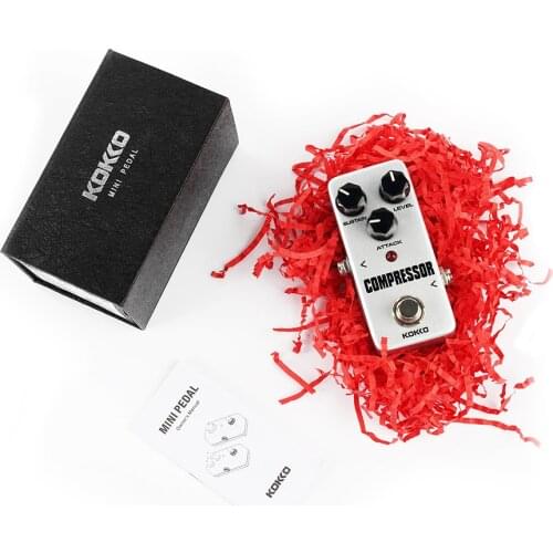 KOKKO FCP2 Mini Compressor Effect Pedal Compressing Guitarra Effect Pedal Stompbox Ture Bypass