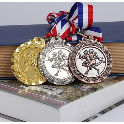 Marathon Medal Track and Field Games Medals Souvenir Fans Zinc Alloy Official Marathon Race Sport Match Award Relay Race Medals