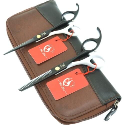 Meisha 5.5 inch Professional Hair Scissors Japan 440C Barber Cutting Thinning Styling Shears Razors for Salon Haircut A0071A