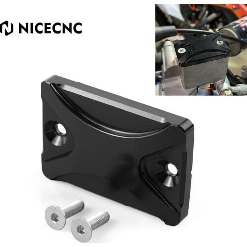 NICECNC Front Brake Fluid Reservoir Cover Cap For Kawasaki Ninja 250/R 250SL 300 Z250 Z300 VERSYS-X 250 KFX400 KFX450R KFX700
