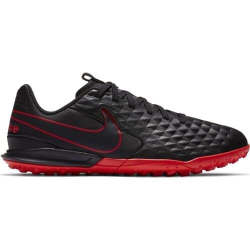 Original Nike Jr. Tiempo Legend 8 Academy Tf Unisex Black Astroturf Shoe AT5736-060
