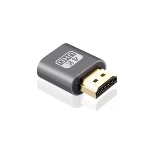 HDMI-compatible Virtual Display 4K DDC EDID Dummy Plug EDID Display Emulator Adapter Support 1920x1080P For Video Accessories