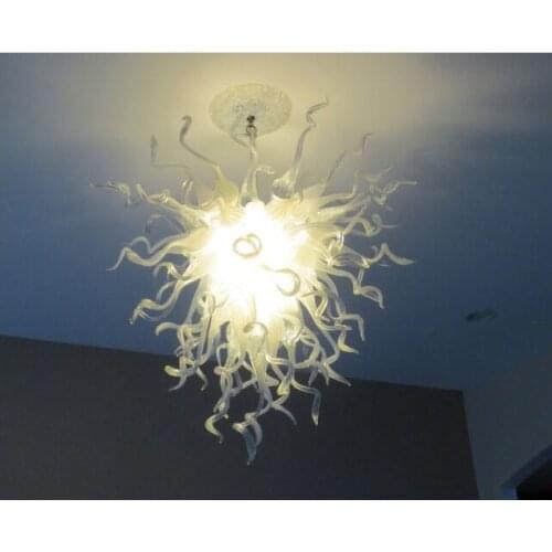 Art Decoration Modern Chandelier Lighting European Hand Blown Glass Crystal Chandelier Light for Living Room Dining Room Bedroom