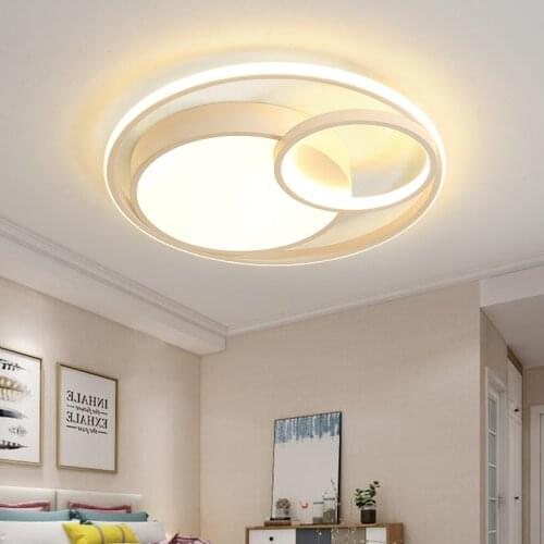 LED Ceiling Light for Living Room Moden Ceiling Lamp Easy Install Bedroom Kitchen Surface Ceiling Lights With Remote Control
