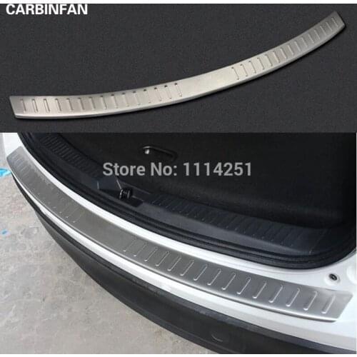 Stainless Steel Rear Bumper Protector Sill Cover Trim For 2012 2013 Mazda CX-5