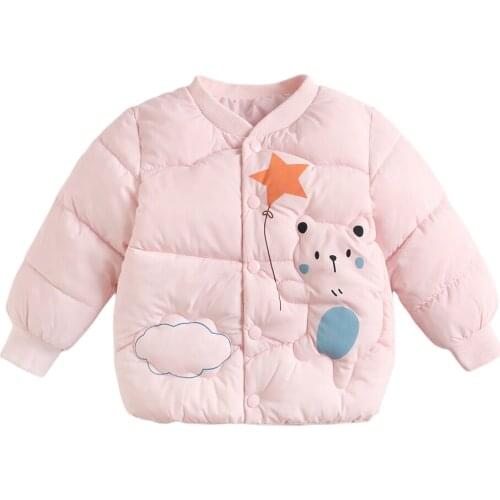Baby Girls Winter Autumn Warm Rabbit Jacket Coat 2021