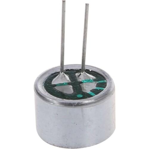 10 PCS 9.7mm x 7mm 2 Pin MIC Capsule Electret Condenser Miniphone