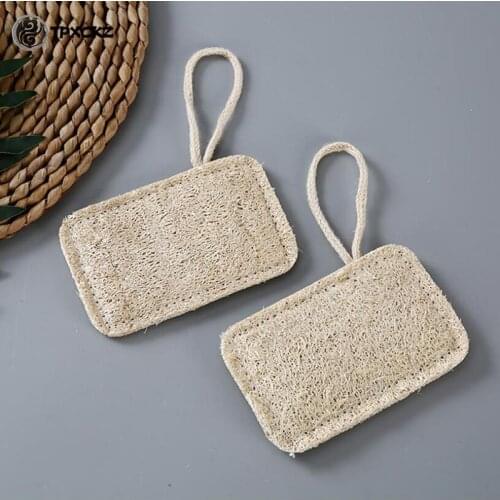 100% Natural Loofah Sponge Exfoliating Facial Body Scrubbers Pad Loofa Sponges Brush Scrub Cleansing Skin Lofa Compostable Scrub