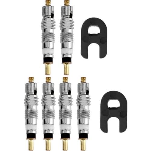 2/4pcs French Presta Bicycle Tyre Valve Cores Bicycle Wrench Accessories Bike Tire Repair Tool Valve Core Removal Tool