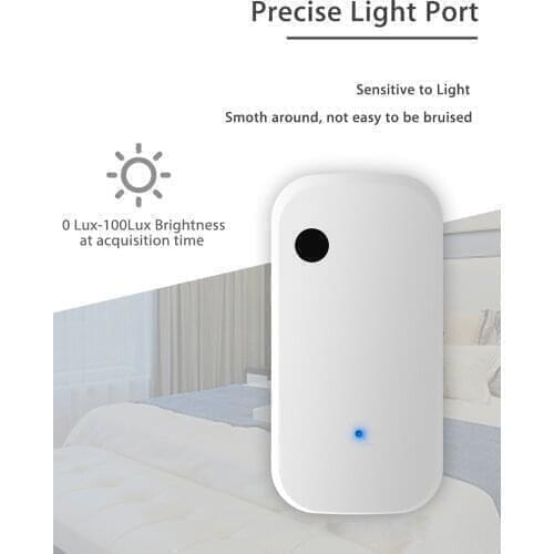 2x Smart House WiFi Light Sensor Brightness Detection Switch AI Automatic Linkage Tuya Smart Life Smart Home Controller