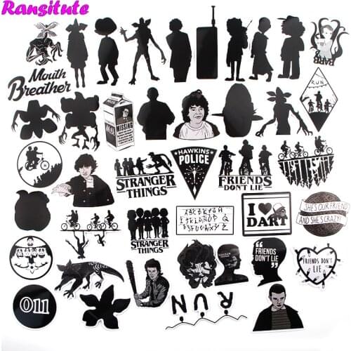 42pcs/set Personality Funny childrens Toy Stickers DIY Luggage Skateboard Motorcycle Mobile Phone Waterproof Stickers R488