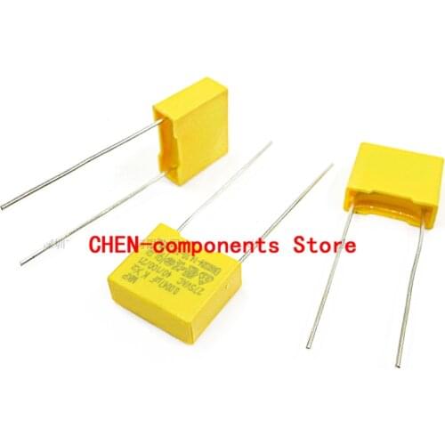 5PCS Safety capacitor Correction capacitance 15MM X2 275vac 0.01UF 0.022UF 0.033UF 0.047UF 0.1UF 0.22UF 0.33UF 0.47UF 0.68UF 1UF
