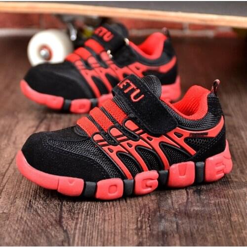 New Children Leather Shoes Boys Fashion Sneakers Girls Sport Running Shoes Kids Breathable Casual Trainers Outdoor Parent-Child