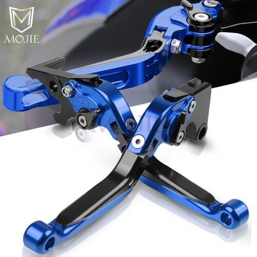 For Suzuki GSXR1000 2005-2006 Motorcycle Accessories CNC Adjustable Folding Extendable Brake Clutch Levers GSX-R 1000 GSX-R1000