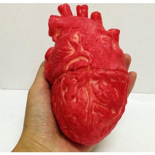 Halloween Fake Bloody Human Heart Zombie Food Chop Shop Body Part Organ Horror Prop Party Accessories April Fools Day Decor