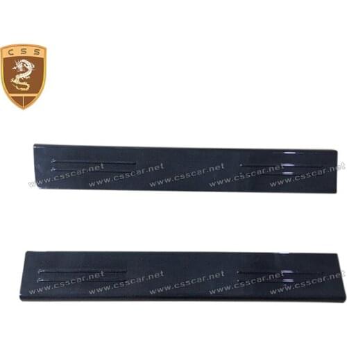 Good Price Dry Carbon Fiber Car Door Sill Scuff Plate Protectors For Ferreri 812 OEM Style