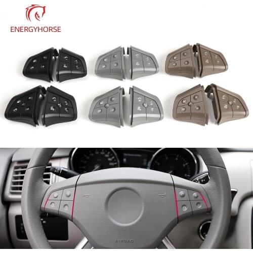 For Mercedes W164 W245 W251 Steering Wheel Switch Control Buttons Car Multi-function Switch Buttons For Benz GL ML R B Class