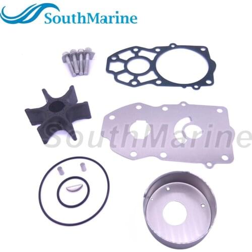 Boat Motor 6CB-W0078-00 Water Pump Repair Kit without Housing for 200HP 225HP 250HP Outboard Engine, 18-3474 Sierra Marine