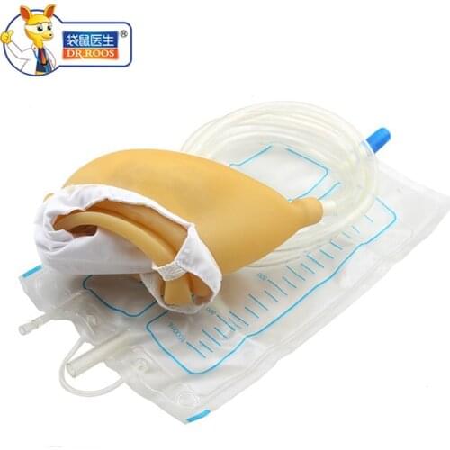 Reusable Male Female Urinal Bag Spill Proof Collector Urinal Pee Holder Collector Catheter Bag 1000ml For Urinary Incontinence