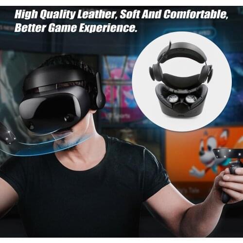 Professional Replacement VR Leather Cushion Pad Pressure-relieving Foam Pad for Samsung Odyssey Plus VR Headset Accessories
