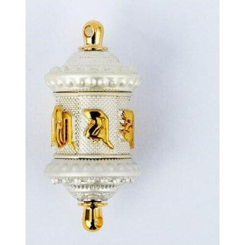 Multi-color exquisite Buddha Gawu box Pendant,high quality plating, Tibet national element metal crafts not fade not rust