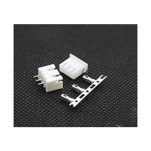 Sample.50 sets 3 Pin XH 180 angle Pin Connector 2.54mm XH-3P Kits for PCB/Automotive/electronic circuit ect