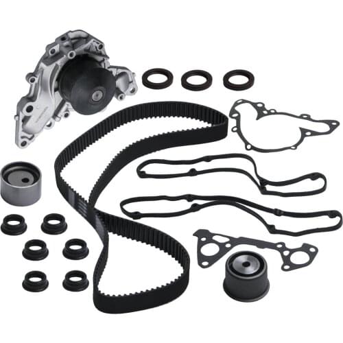 Water Pump For Chrysler Dodge 2.5L 3.0L Timing Belt Valve Cover Kit 6G72 1995-2005