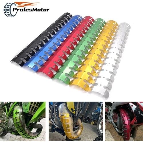 Exhaust Heat Shield Muffler Protector Cover For YAMAHA YZ125 YZ250 YZ426F YZ450F for HONDA CRF 450X/250LX Motor