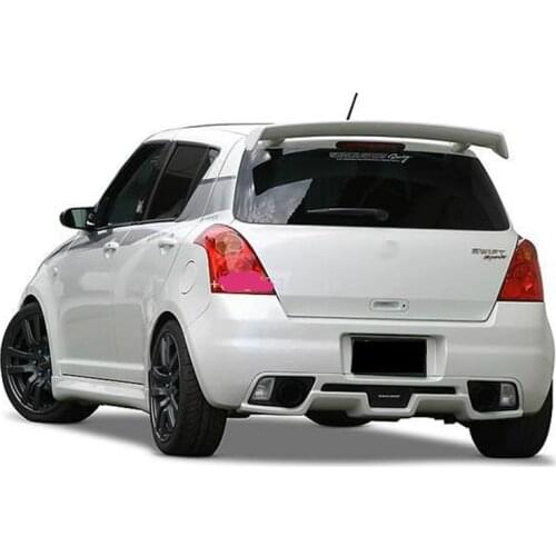Rear Diffuser Bumper Splitter Lip For Suzuki Sport Swift ZC31S 2005-2012 Body Kits Auto Parts