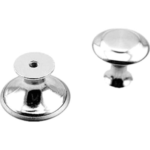 12 Pcs Door Knobs Cabinet Handles Cupboard Drawer Kitchen Stainless Steel DIY free shipping