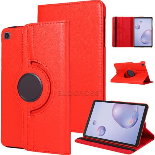 360 Rotating Tablet Case for Samsung Galaxy Tab S6 Lite 10.4'' 2020 SM-P610 SM-P615 Smart Magnetic Shockproof Case with Stylus