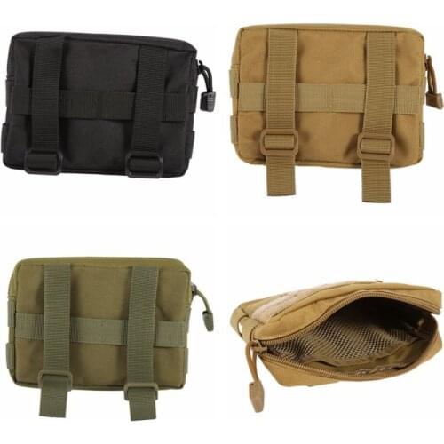 Tactical Pouch MOLLE Small Utility Pouch 600D Nylon Military Hunting EDC Bag Waterproof Mini Bagged Pouch