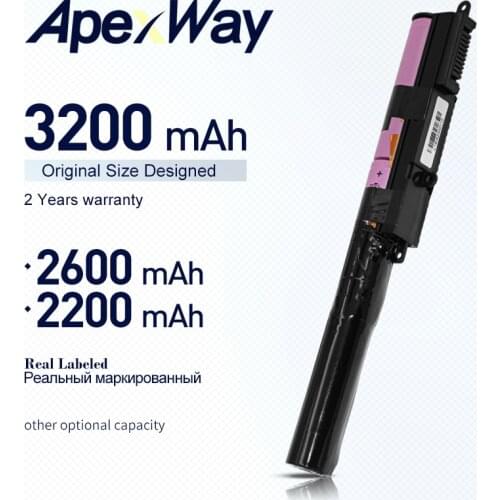 ApexWay A31N1519 battery for Asus A540L R540SA A540LA R540UP F540LA X540L F540SA X540LA F540SC X540LJ F540UP7200 X540S R540L