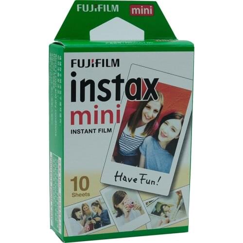 Fujifilm Mini Film White 10 Sheets For Fuji Instax Instant Camera Photo Film Paper for Fujifilm Instax Mini 7s/8/25/90/9/11