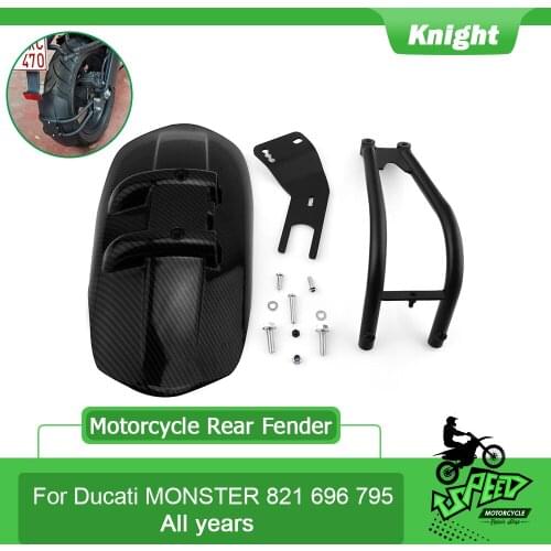 For DUCATI MONSTER821 MONSTER696 MONSTER795 monster 821 696 795 accessories rear fender mudguard fender