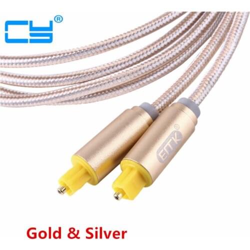 Digital Fiber Optical OD 4.0 MM Toslink Audio cable 1m 2m 3m 5m 10m