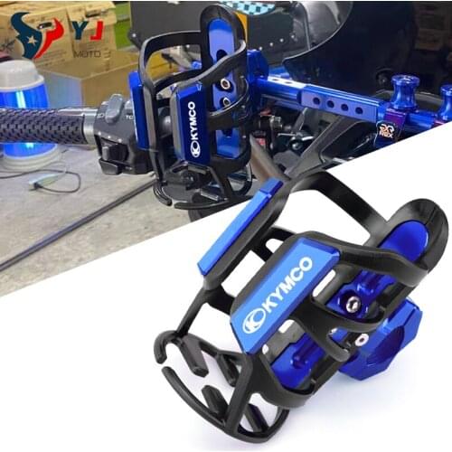 For KYMCO DOWNTOWN NIKITA GDINK KXCT PeoPle S Racing S G150 Newest Motorcycle CNC Beverage Water Bottle Drink Cup Holder Mount