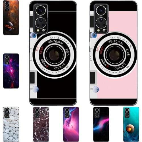 For ZTE Axon 30 5G 30 Pro 30 Ultra 2021 Phone Cases Soft TPU Mobile Cover Cute Fashion Cartoon Painted Shell Bag