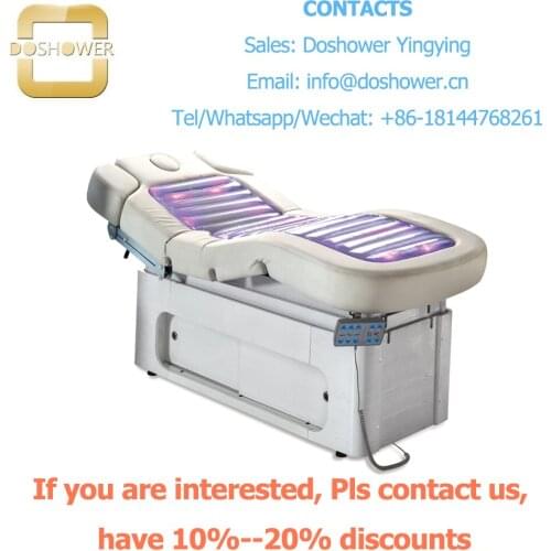 Doshower DS-M03-B salon table furniture massage bed with luxury electirc table water massage table for spa bed massage table