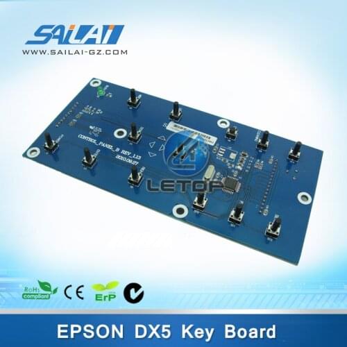 Hot sales!!zhongye printer dx5 key board