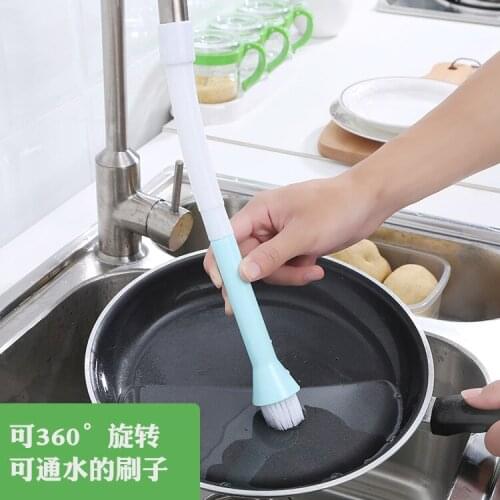 Multifunctional Water Tap Cleaning Brush Kitchen Supplies Anti-splash Sink Washing Dishes, Pots, Cups And Brushes